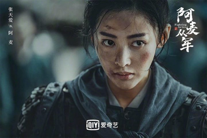 网评最适合“飒爽女将军”国产剧女星！迪丽热巴、白鹿上榜，赵丽颖《楚乔传》女将最经典-14