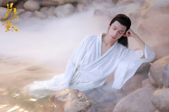 古装仙侠剧10位白衣男神！陈星旭不像仙人像权臣，肖战清冷，成毅&罗云熙是真的神仙吧-20