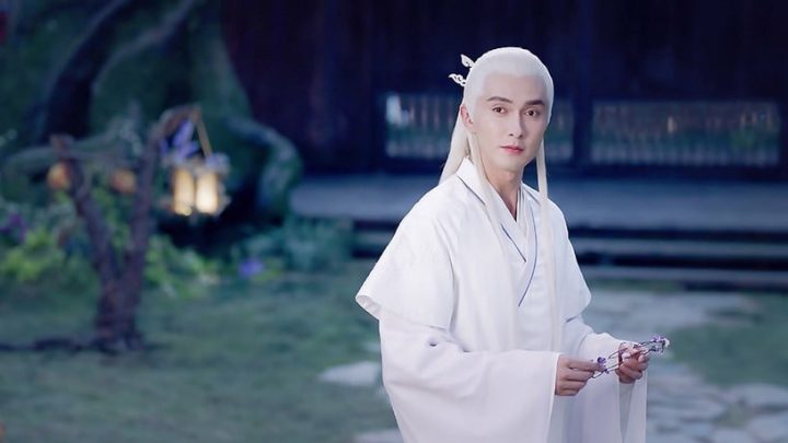 古装仙侠剧10位白衣男神！陈星旭不像仙人像权臣，肖战清冷，成毅&罗云熙是真的神仙吧-28