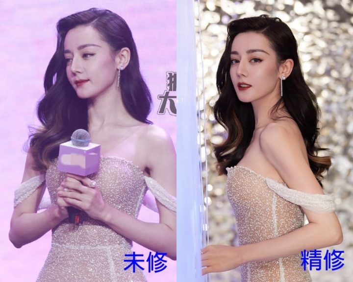12位国产剧明星精修vs未修！刘亦菲优雅，杨洋帅气，迪丽热巴造型师被吐嘈？舒淇大获全胜-26