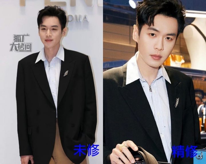 12位国产剧明星精修vs未修！刘亦菲优雅，杨洋帅气，迪丽热巴造型师被吐嘈？舒淇大获全胜-34