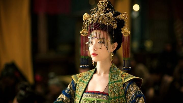 古装剧10款绝美头饰！孟子义艳丽，赵丽颖贵气，杨幂仙，《甄嬛传》华妃顶8000万在头上-27