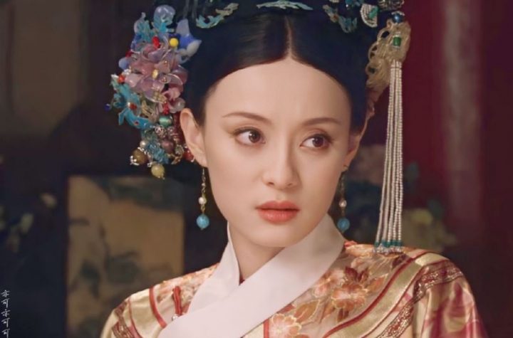 古装剧10款绝美头饰！孟子义艳丽，赵丽颖贵气，杨幂仙，《甄嬛传》华妃顶8000万在头上-37