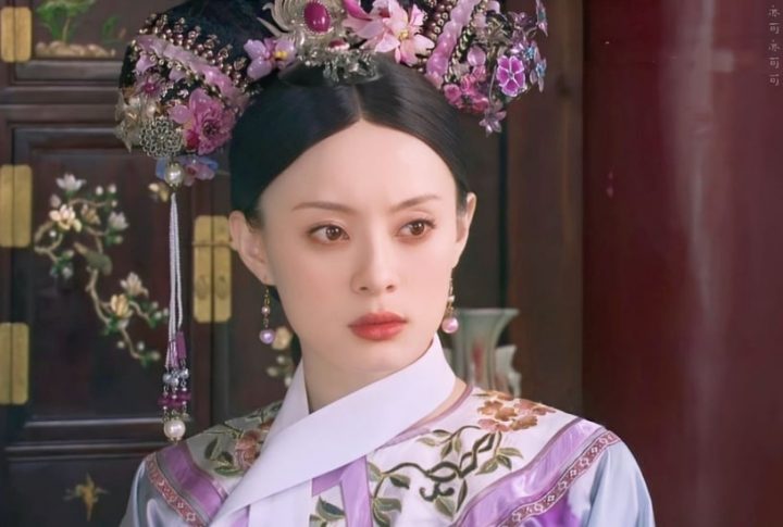 古装剧10款绝美头饰！孟子义艳丽，赵丽颖贵气，杨幂仙，《甄嬛传》华妃顶8000万在头上-35