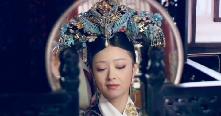 古装剧10款绝美头饰！孟子义艳丽，赵丽颖贵气，杨幂仙，《甄嬛传》华妃顶8000万在头上-39