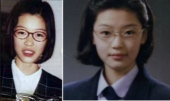 什么！全智贤以前竟然长这样，那孩子的颜值不就….-3