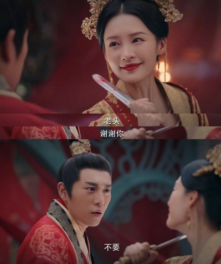 盘点古装国产剧“最惨婚礼”！《长月烬明》新郎&新娘双吐血，《枕上书》新娘等不到新郎-9