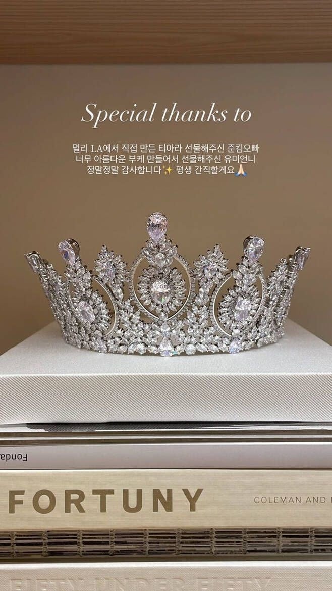 韩星结婚的超贵行头！李多寅钻石皇冠太抢眼，孔晓振项炼800万，全智贤婚纱一套186万-4