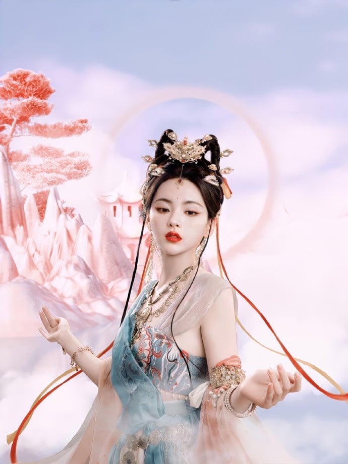网评古装剧“天选神女”TOP10！杨超越惊艳，白鹿第六，虞书欣第五，冠军真是仙女降临-2