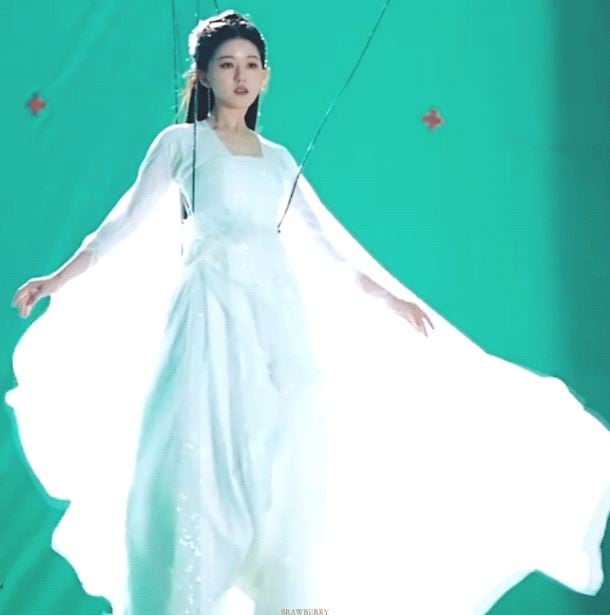 网评古装剧“天选神女”TOP10！杨超越惊艳，白鹿第六，虞书欣第五，冠军真是仙女降临-9