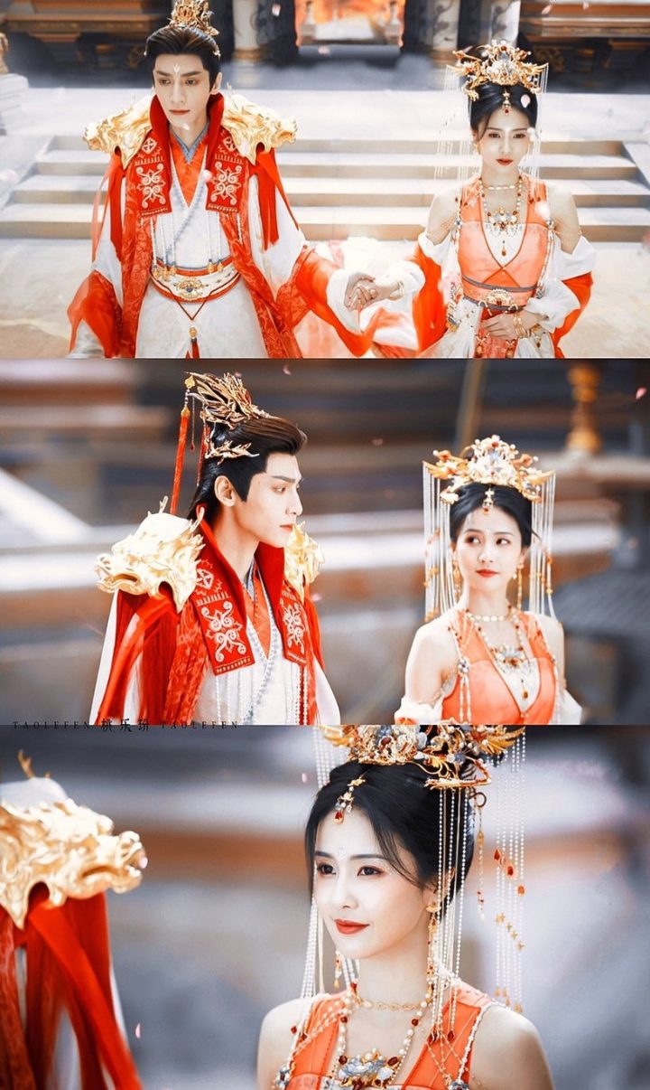 白鹿20个古装造型！《长月烬明》灵动，《周生如故》温婉，和赵露思同款丑浏海谁赢了？-9