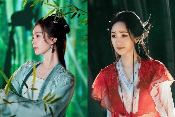9组国产剧女星演同系列作品！《狐妖》杨幂对打刘诗诗，李一桐甜不过杨紫，这部更崩惨了-4