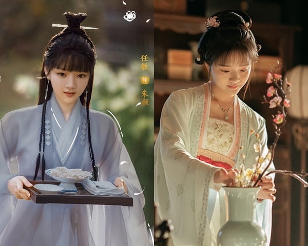 9位国产剧女星“颜值巅峰妆造”！《玉骨遥》任敏没《清平乐》美，而她只惊艳1次就走下坡-1