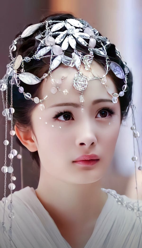 网评“最高颜值”古装仙侠剧女主TOP9！迪丽热巴赢过杨紫，杨幂第三，冠军是仙女下凡吧-23