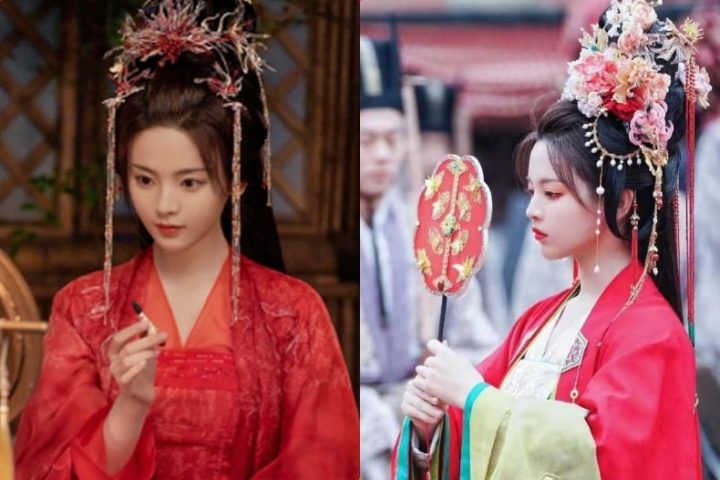 10位2023古装国产剧“红衣美人”！刘诗诗飒气、杨幂妖媚，王楚然完胜艳压任敏-4