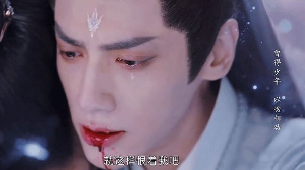 2023古装剧9位美男落泪！邓为《长相思》被吐槽，肖战《玉骨遥》哭得美，他却有点好笑-21