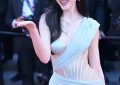 天爱在戛纳红毯上惊艳亮相，镂空装秀出完美曲线，网友：美翻了！缩略图