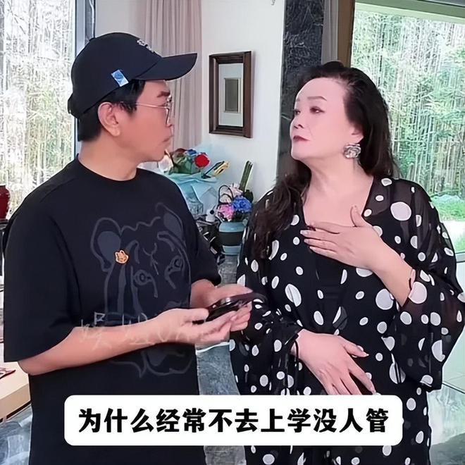 张兰爆料：大S家儿子被学校开除，原因竟是没人管，他经常逃课！