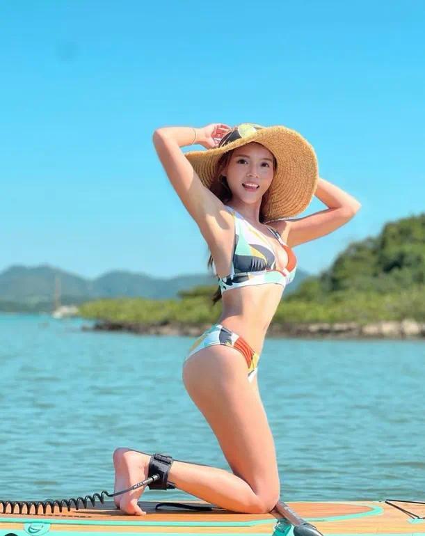 27岁TVB女神晒火辣比基尼，印度探险：没遇到不怀好意的目光