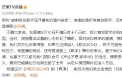 孙楠出手相助，《歌手2024》节目组感谢歌坛大咖们的大力支持！缩略图