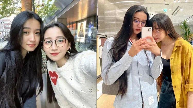 木村拓哉的两宝贝女儿晒游照，网友：就知道玩？