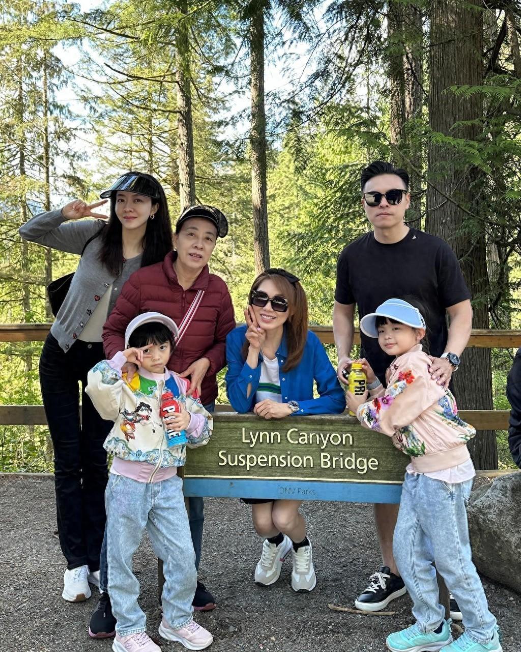 熊黛林加拿大度假，甜蜜秀爱，婆婆面前直呼姐夫，甜度爆表！