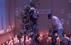 张馨予6年后秀求婚视频，何捷求婚她感动得哭了缩略图