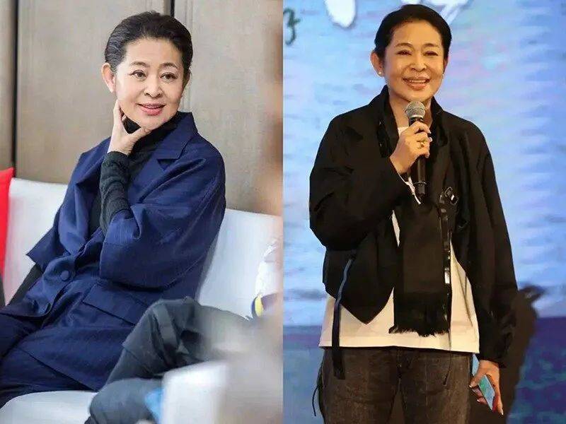 倪萍年纪大了还是那么惊艳，一点没有大妈的感觉！