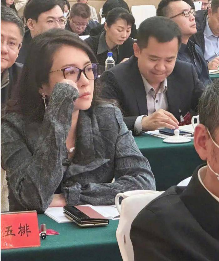 章子怡素颜去文联会议，竟然撞脸汪峰女友森林北？网友炸锅了