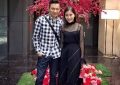 61岁刘德华罕见和小姨子同框，小姨子穿黑色透视装真迷人，34岁的她魅力四射缩略图