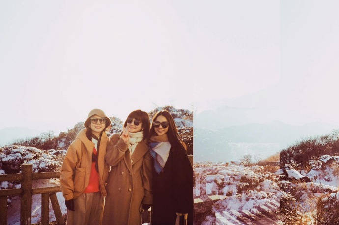 田馥甄晒S.H.E旅行照，25年的姐妹情让网友感动到哭