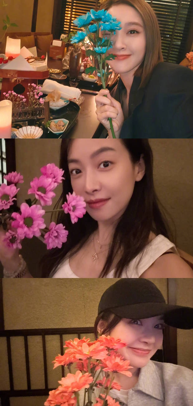 唐艺昕宋茜张佳宁三人聚会，对着镜头比耶超甜