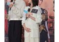 吴谨言生完孩子后首次露面，身材恢复得太厉害了，怀孕时还边拍戏边跳舞呢缩略图