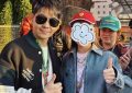 林志颖来上海看车赛，老婆的长腿太吸睛，和粉丝合照超亲切没架子。缩略图