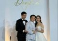 王祖蓝去妹妹婚礼现场，穿银色衣服超兴奋缩略图
