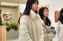 佟大为带17岁闺女拍戏，模样像妈，个儿高挑180，身材比例超棒缩略图