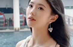 刘浩存穿白裙真带感，近看美到抢镜缩略图