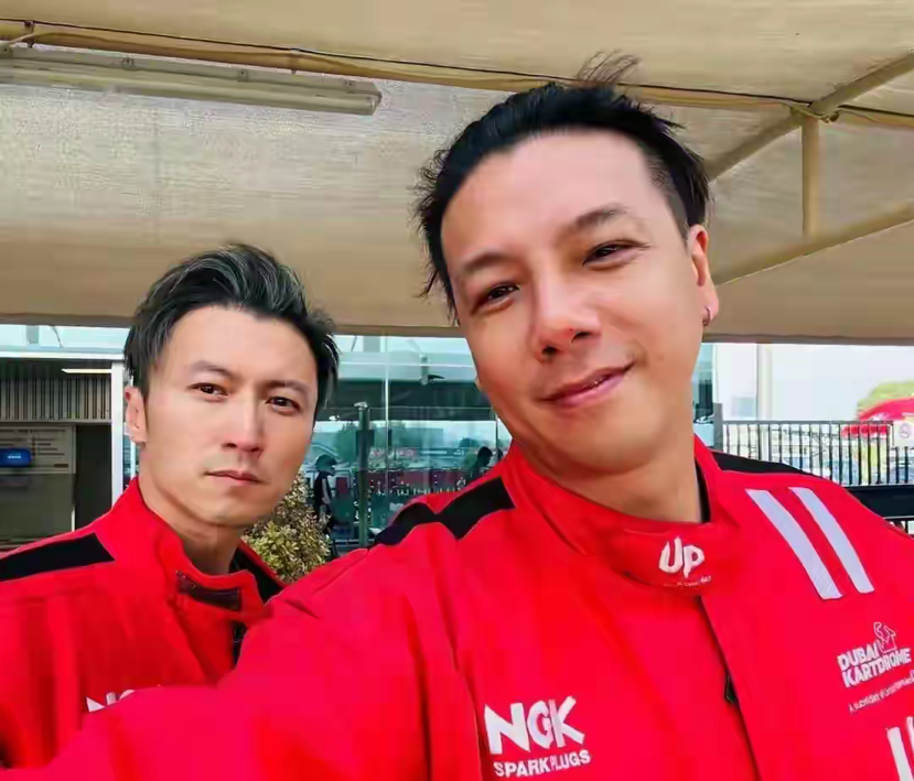 谢霆锋带儿子迪拜狂飙，Lucas一个动作太像爸惊呆网友