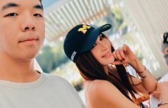 温碧霞晒一家三口照，和老公一起送儿子上学缩略图