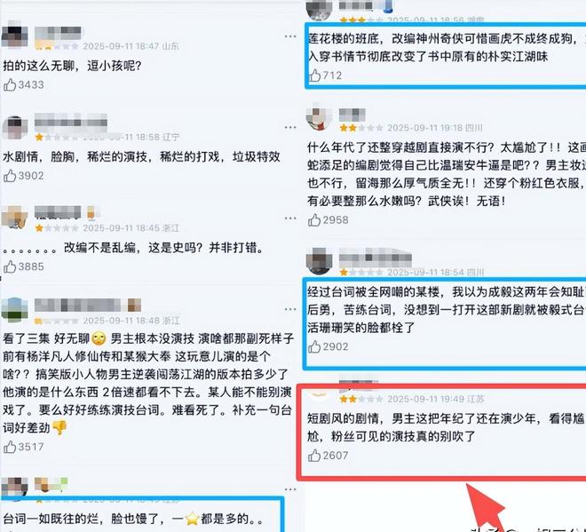 一个硬凹嫩态，一个脸崩嘴阔，俩活宝拖垮40集剧，丁勇岱都无力回天！